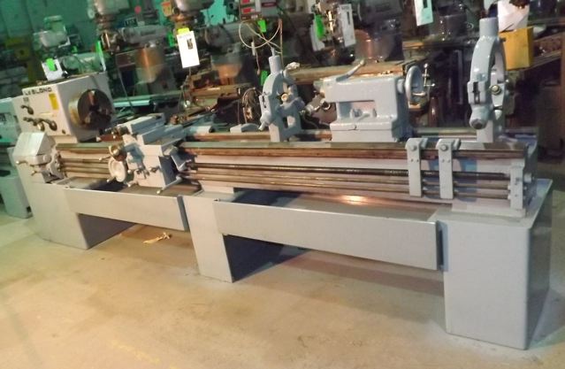 19" x 102" LeBLOND ... LATHE 1-1/4" SPINDLE HOLE